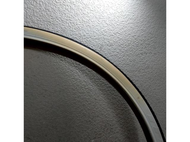 27×1-3/8 BRIDGESTONE チューブドタイヤ ホワイト
