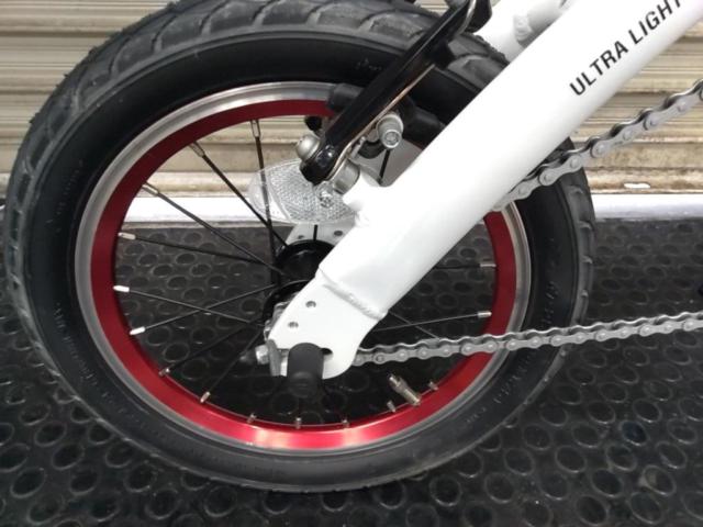 【RENAULT】ULTRA LIGHT 7 14インチ シングルギア 折りたたみ自転車 ホワイト