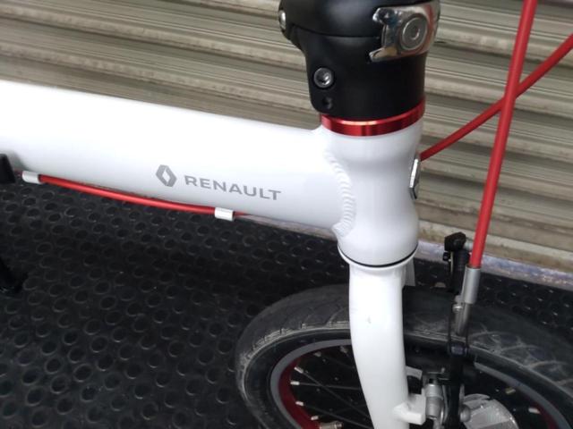 【RENAULT】ULTRA LIGHT 7 14インチ シングルギア 折りたたみ自転車 ホワイト