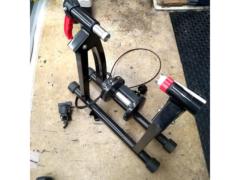 【メーカー不明】サイクルトレーナー 可変負荷式 ブラック