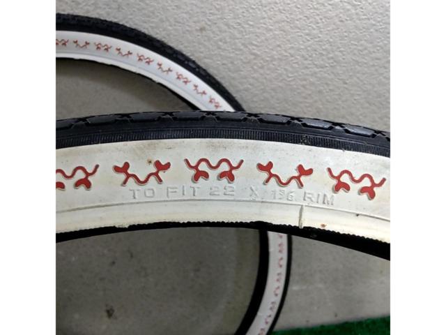 22×1-3/4 SANYO チューブドタイヤ2本セット