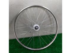 24×1-3/8(W/O) BRIDGESTONE DH-2N40-J(ハブ) フロントホイール ハブダイナモ(2端子)