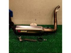 AKRAPOVIC genuine optional slip-on muffler
Duke 125/200/390
