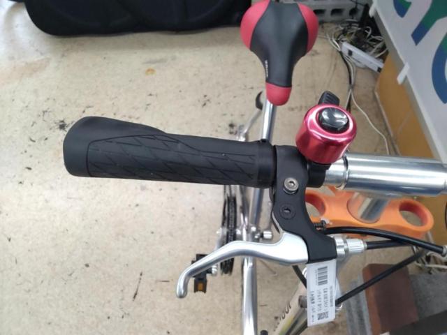 【JD BIKE】6インチ シングルギア 折りたたみ自転車 シルバー