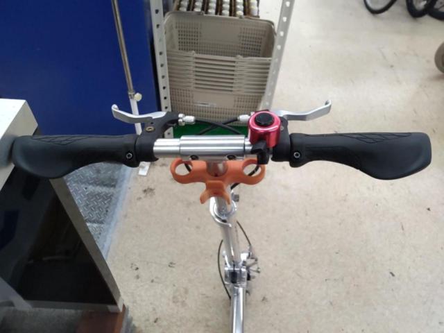 【JD BIKE】6インチ シングルギア 折りたたみ自転車 シルバー
