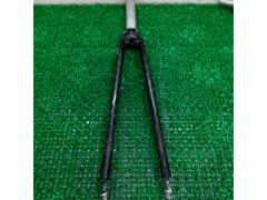 エンド100mm コラム長185mm LEADER 105TR カーボン フォーク ブラック