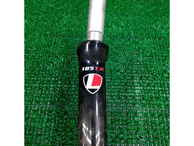 エンド100mm コラム長185mm LEADER 105TR カーボン フォーク ブラック