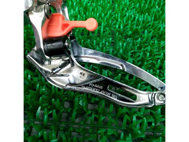 8S バンド(31.8mm) SHIMANO FD-R443 フロントディレイラー