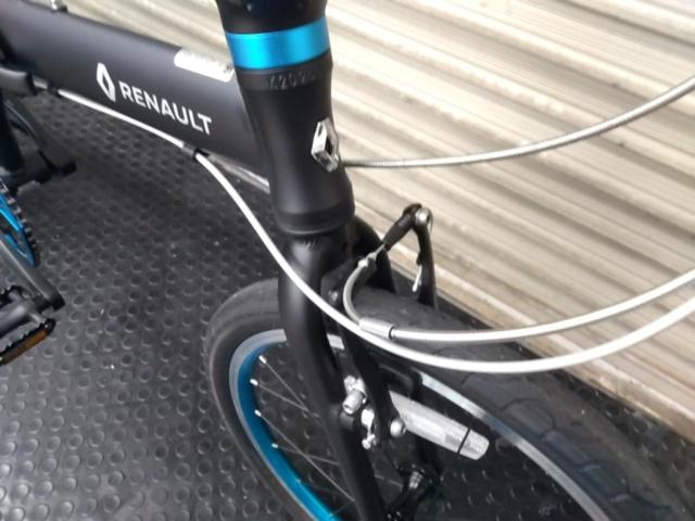 GIC(ジック) RENAULT(ルノー) LIGHT10 20×1.75(406)インチ外装7段変速折りたたみ自転車 ブラック 2025年製