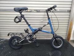 GIC(ジック) HARRY QUINN MAGIC WANDAUTO2 12-1/2×2-1/4インチシングルギア折りたたみ自転車 ブルー