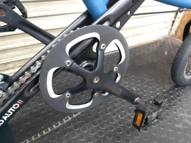 GIC(ジック) HARRY QUINN MAGIC WANDAUTO2 12-1/2×2-1/4インチシングルギア折りたたみ自転車 ブルー