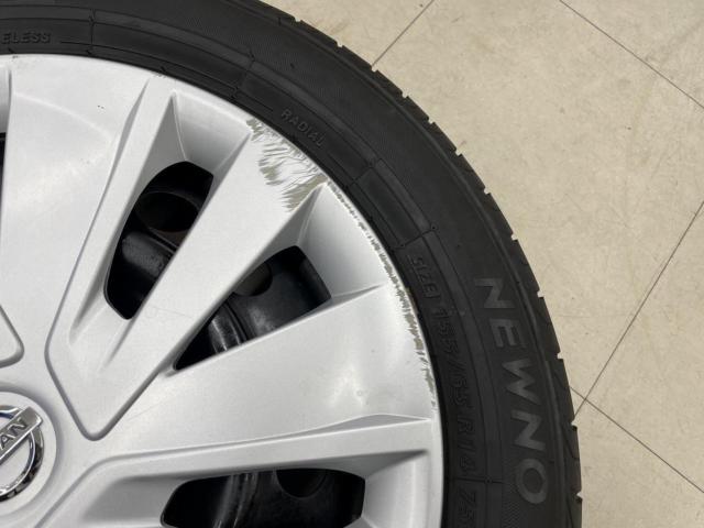 日産純正 デイズルークス スチールホイール+ BRIDGESTONE NEWNO