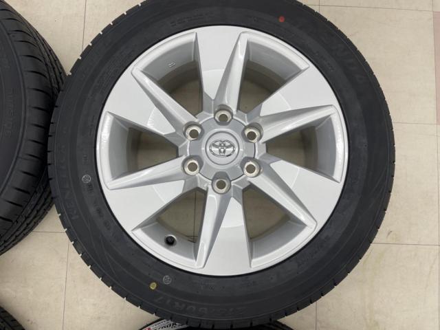 ☆ハイエース純正流用セット!!☆ TOYOTA ランドクルーザープラド/150系/後期 純正ホイール + KENDA KR201