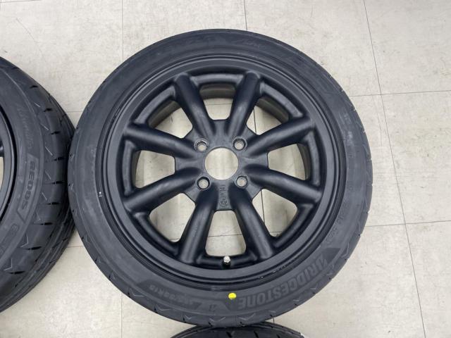 ☆走りの軽カーに☆ watanabe EIGHT SPOKE + BRIDGESTONE POTENZA Adrenalin RE005