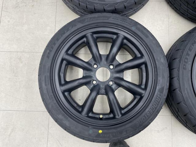 ☆走りの軽カーに☆ watanabe EIGHT SPOKE + BRIDGESTONE POTENZA Adrenalin RE005