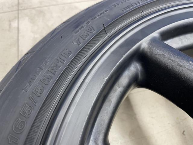 ☆走りの軽カーに☆ watanabe EIGHT SPOKE + BRIDGESTONE POTENZA Adrenalin RE005
