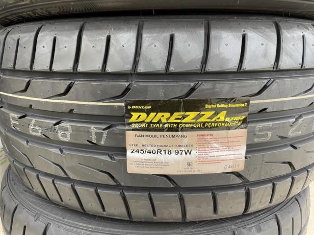 ☆インドネシア製 新品タイヤ!!☆ DUNLOP DIREZZA DZ102 245/40R18 97W XL