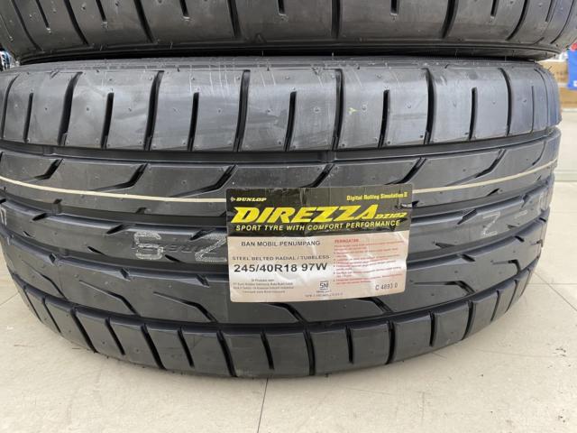 ☆インドネシア製 新品タイヤ!!☆ DUNLOP DIREZZA DZ102 245/40R18 97W XL
