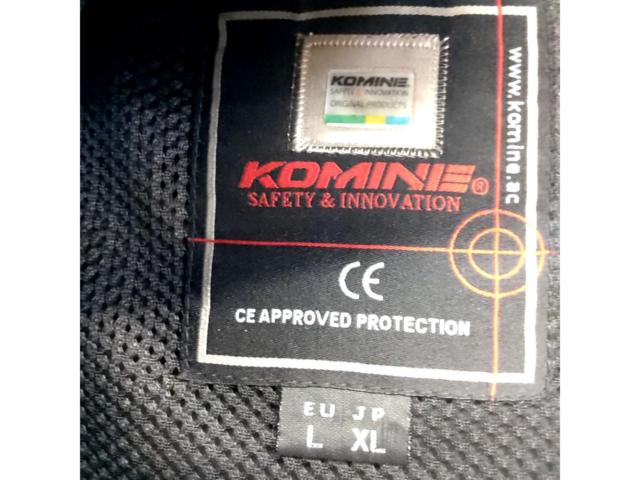 【KOMINE】07-604 プロテクトKVパーカ サイズ:XL