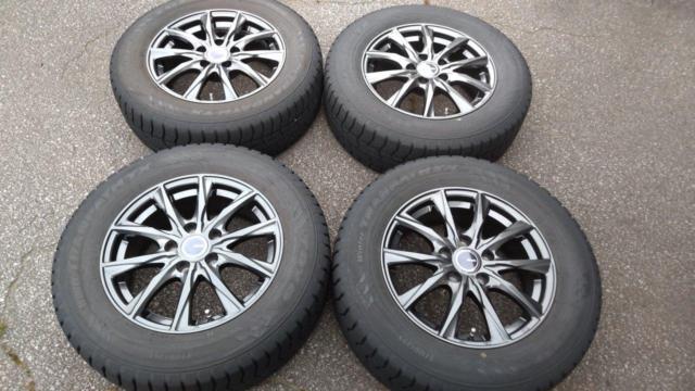 BADX D.O.S. 10本スポークホイール ＋ TOYO Winter TRANPATH TX