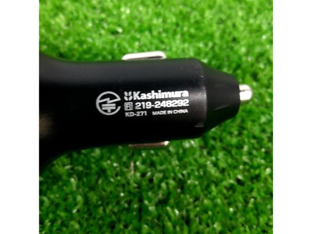 Kashimura FMトランスミッター フルバンド USB2ポート KD-271