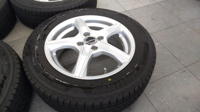 BRIDGESTONE BALMINUM VR5+BRIDGESTONE BLIZZAK VRX3