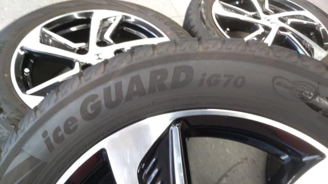 ホンダ オデッセイ RC 純正ホイール+YOKOHAMA iceGUARD iG70
