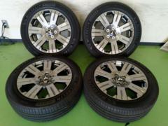 三菱(MITSUBISHI)  デリカD:5 JASPER 純正ホイール + MICHELIN e・PRIMACY