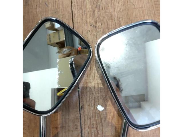 メーカー不明 スクエアミラー M10逆ネジ