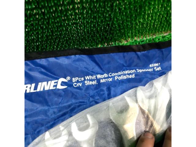 Silverline-633967 ウィットワース コンビネーションスパナ セット-8pc