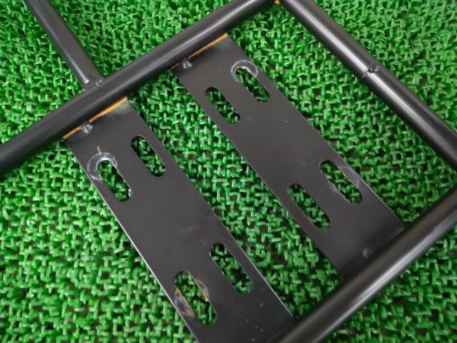 ※パイプ内異物、欠品パーツ不明 メーカー不明、前後用途不明 特大バスケット ブラック