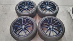 WedsSport(スポーツ) RN-55M  + YOKOHAMA(ヨコハマ) ADVAN FLEVA 【インプレッサ/シルビア/GRヤリス/チェイサー、マークⅡ、クレスタなど】