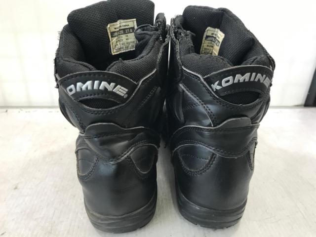 【KOMINE】BK-068 エアスルーライディングシューズ