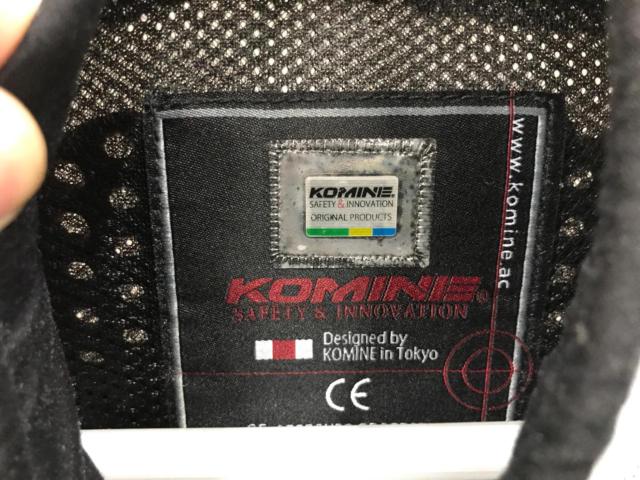 KOMINE プロテクトハーフメッシュジャケット