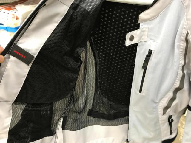 KOMINE プロテクトハーフメッシュジャケット
