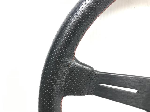 【NARDI】SPORTS TYPE A PUNCHING LEATHER RED STITCH