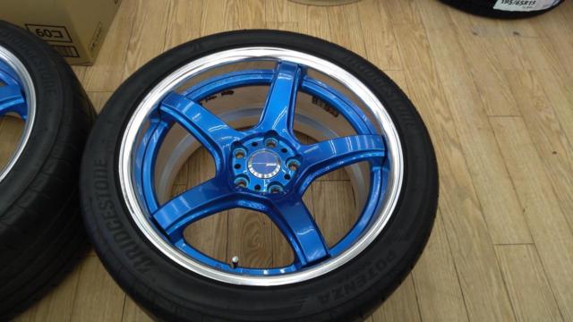 WORK EMOTION T5R 2P + HANKOOK/KINGSTAR ventus S1 evo3 + BRIDGESTONE POTENZA S007