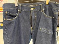 【サイズ:3L】BLUE MONSTER CLOTHING  空冷式ライダーデニム