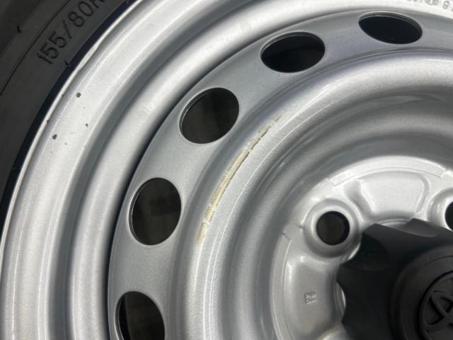 【バランス調整済み】トヨタ純正 TOYOTA プロボックス純正 スチールホイール  + DUNLOP WINTER MAXX LV01 for VAN 155/80R14