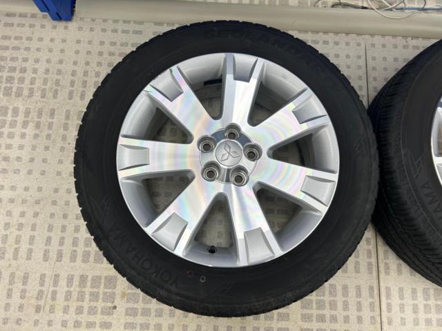 MITSUBISHI デリカD:5 前期純正ホイール+YOKOHAMA GEOLANDER CV G058 225/55R18