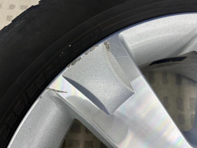 MITSUBISHI デリカD:5 前期純正ホイール+YOKOHAMA GEOLANDER CV G058 225/55R18