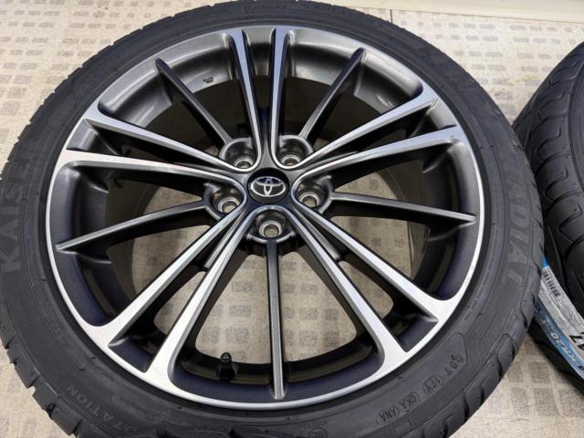 【純正戻しや車検用に♪新品タイヤ付き】TOYOTA 86/ZN6前期純正ホイール + KENDA KR20 215/45R17 91H
