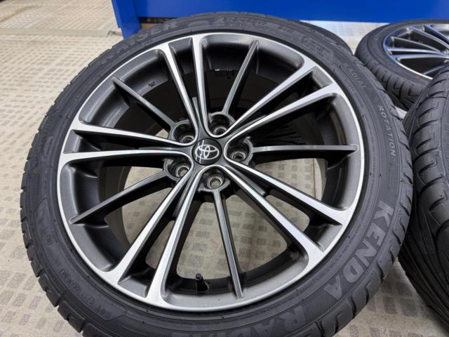 【純正戻しや車検用に♪新品タイヤ付き】TOYOTA 86/ZN6前期純正ホイール + KENDA KR20 215/45R17 91H