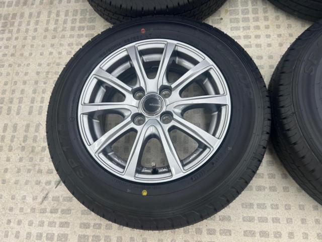 【プロボックスに♪】YOKOHAMA MILLOUS VX  +DUNLOP SP175L 155/80R14