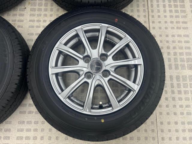 【プロボックスに♪】YOKOHAMA MILLOUS VX  +DUNLOP SP175L 155/80R14