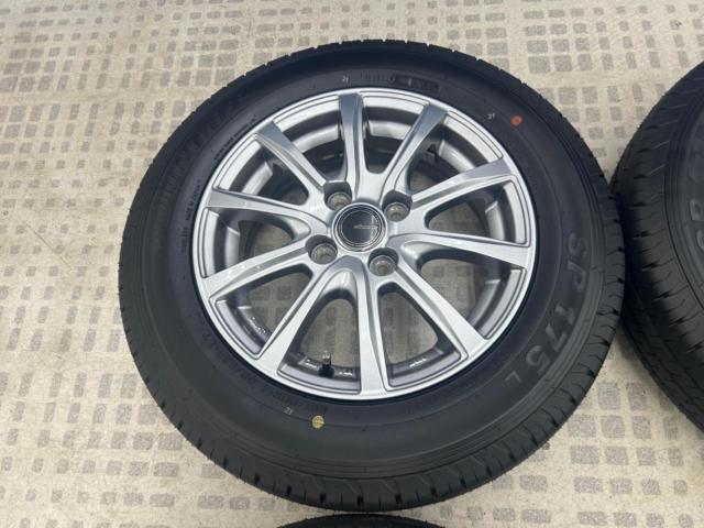【プロボックスに♪】YOKOHAMA MILLOUS VX  +DUNLOP SP175L 155/80R14