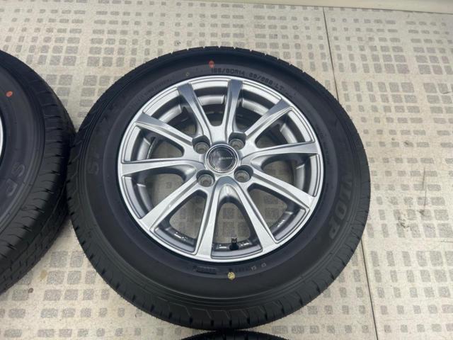 【プロボックスに♪】YOKOHAMA MILLOUS VX  +DUNLOP SP175L 155/80R14