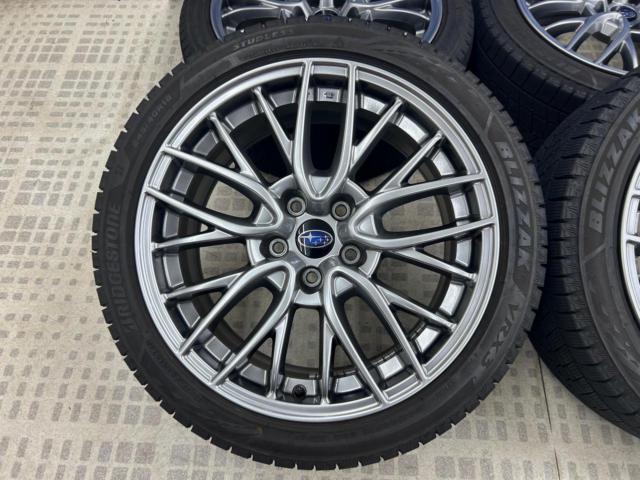 スバル純正(SUBARU)  SUBARU WRX S4/VAG 純正OP 18インチホイール  + BRIDGESTONE(ブリヂストン) BRIDGESTONE BLIZZAK VRX3