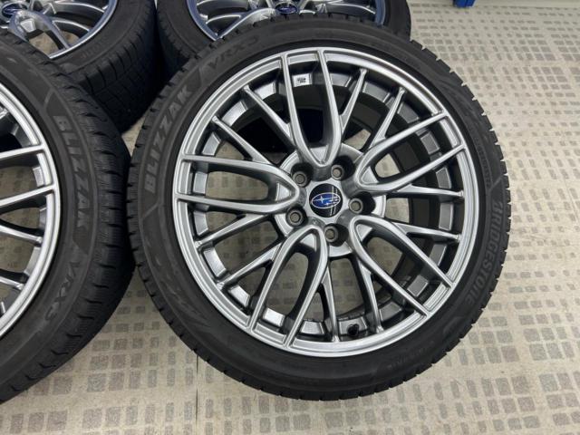 スバル純正(SUBARU)  SUBARU WRX S4/VAG 純正OP 18インチホイール  + BRIDGESTONE(ブリヂストン) BRIDGESTONE BLIZZAK VRX3
