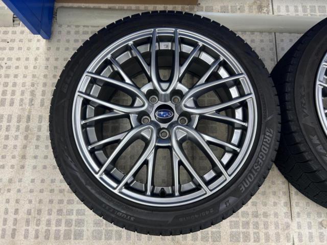 スバル純正(SUBARU)  SUBARU WRX S4/VAG 純正OP 18インチホイール  + BRIDGESTONE(ブリヂストン) BRIDGESTONE BLIZZAK VRX3